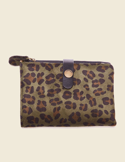 Portefeuille camel femme