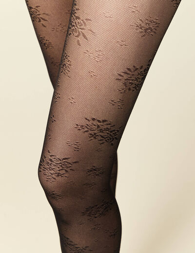 Collants fantaisie noir femme