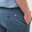 Pantalon regular longueur 32 bleu fonc&eacute; homme