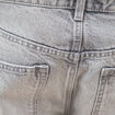 Jeans large longueur 34 en coton denim snow gris homme