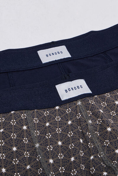 Lot 2 boxers blanc homme