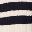 Pull col camionneur zippé ecru homme