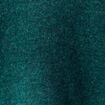 Pull manches longues col en V vert fonc&eacute; femme
