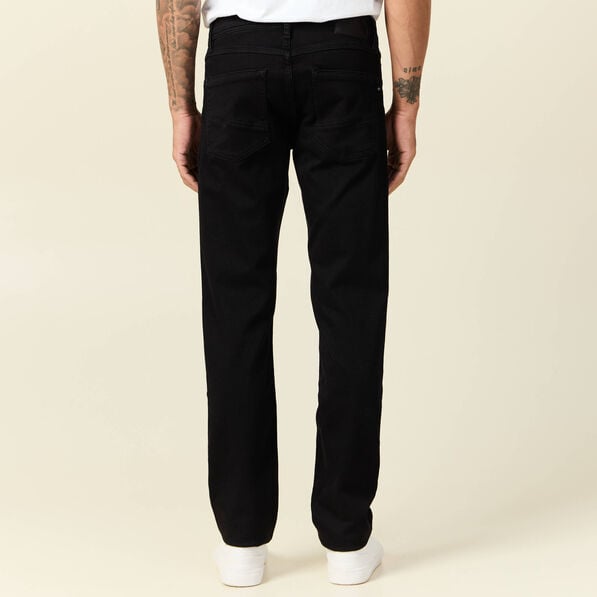 jeans straight 5 poches denim noir homme Jeans straight 5 poches denim noir homme