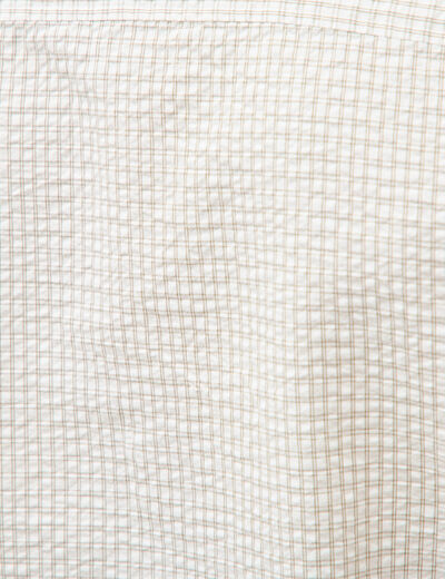 Chemise boyfriend en coton ecru homme