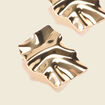 Boucles d'oreilles clous couleur or femme
