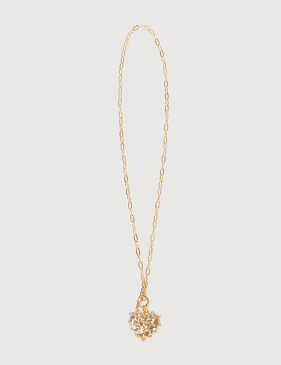 Collier couleur or femme