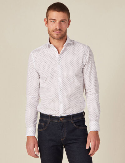 Chemise blanc homme