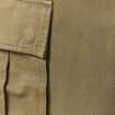 Bermuda droit cargo ceinture vert kaki homme