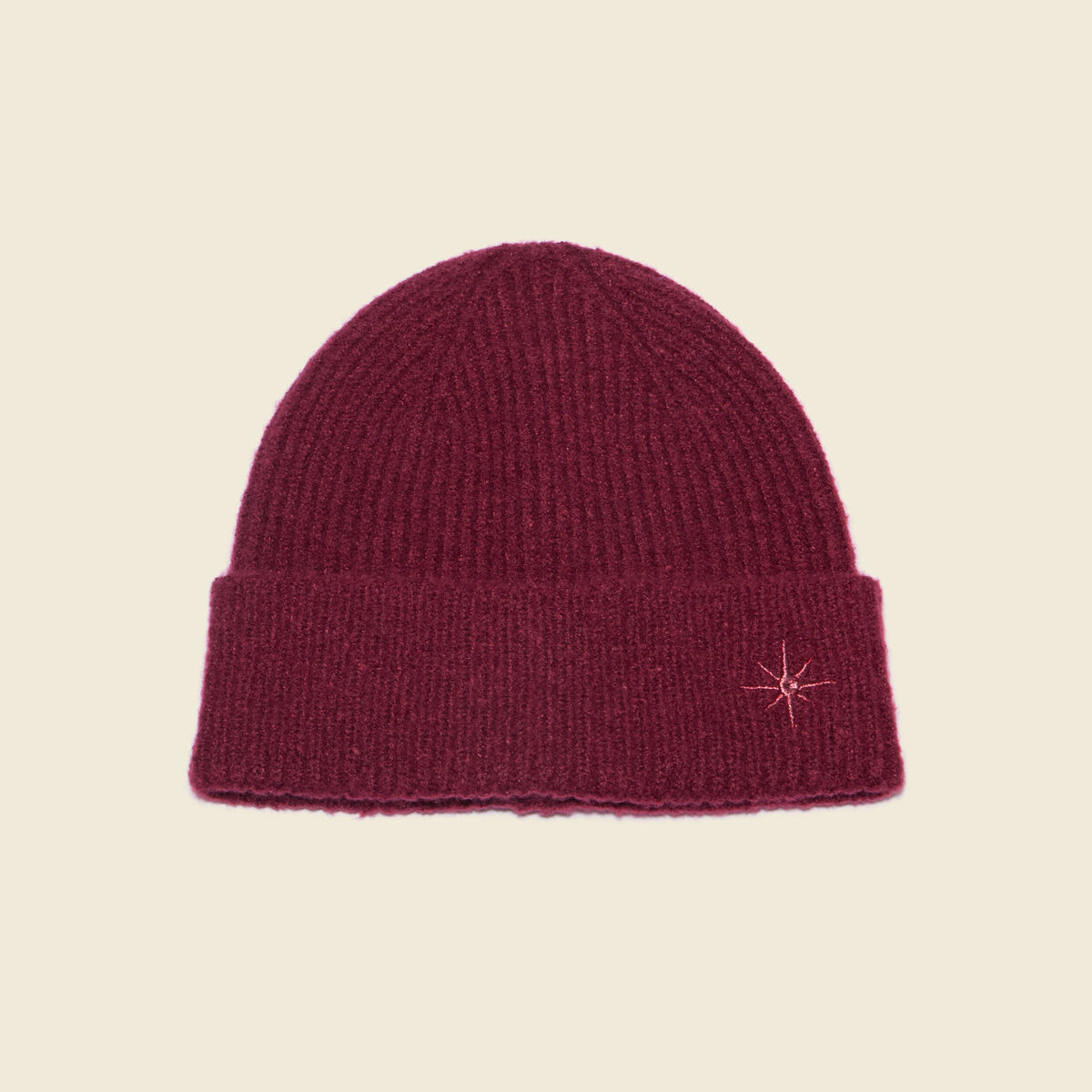 Bonnet bordeaux femme