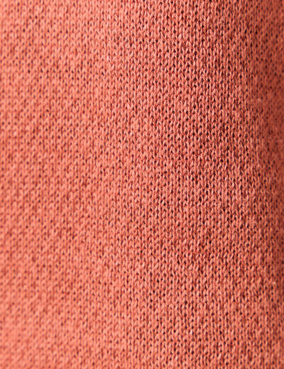 Pull manches longues rouge homme