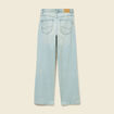 Jeans large taille standard bleu femme