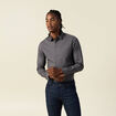 Chemise éco-responsable gris homme