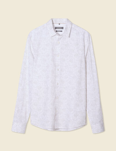 Chemise blanc homme