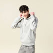 Sweat à capuche gris homme