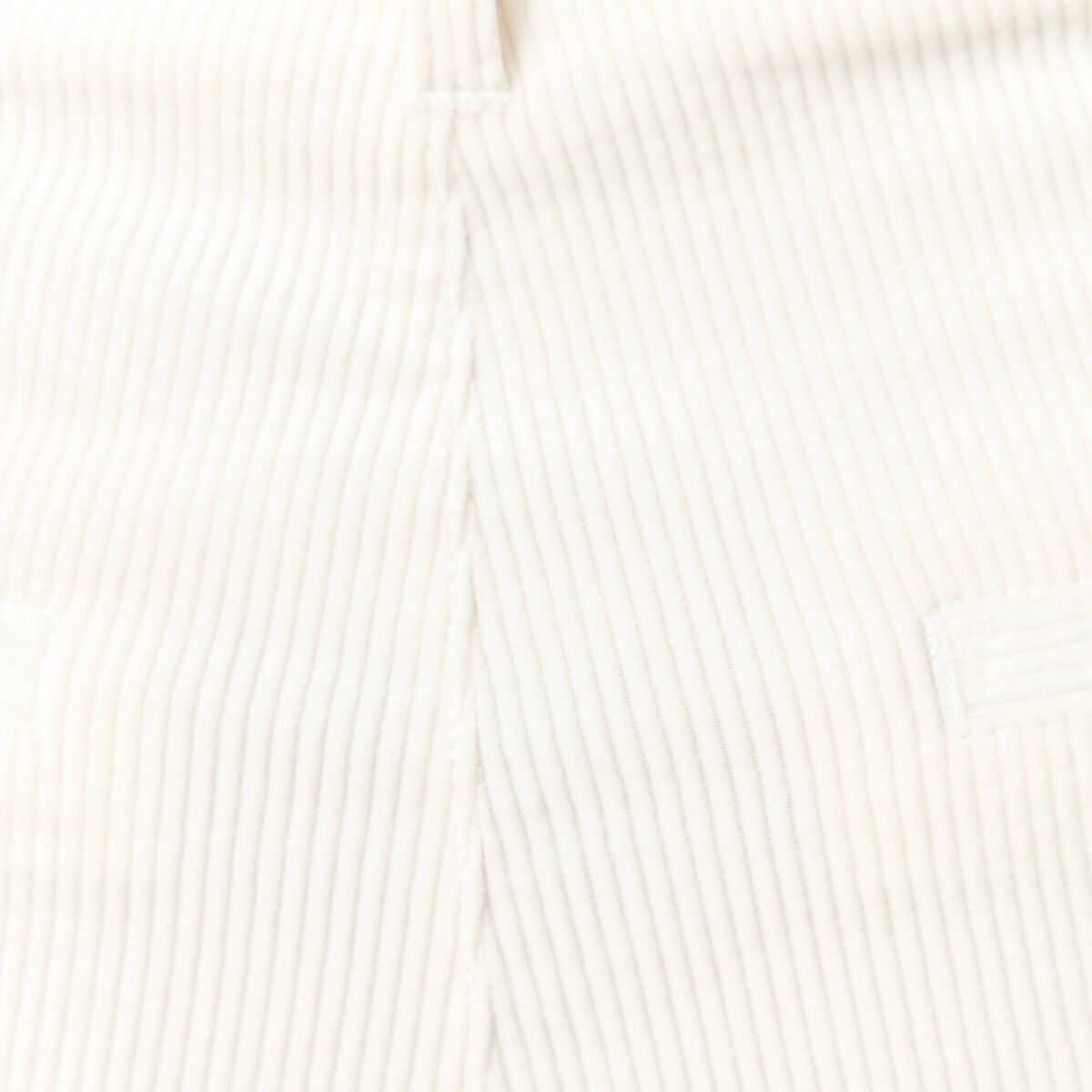 Pantalon large 7/8&egrave;me taille haute ecru femme