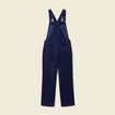 Combinaison salopette en velours c&ocirc;tel&eacute; bleu marine femme