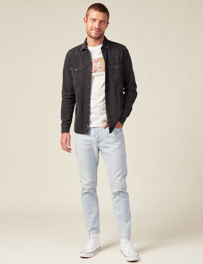 T-shirt manches courtes rose homme