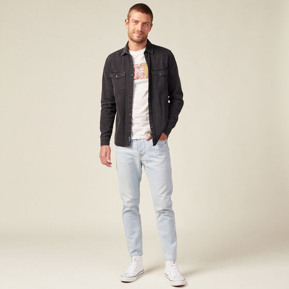 T-shirt manches courtes rose homme