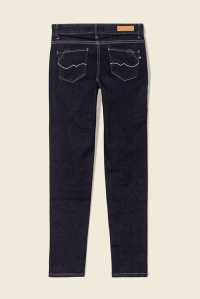 Jeans Camille - slim denim brut femme