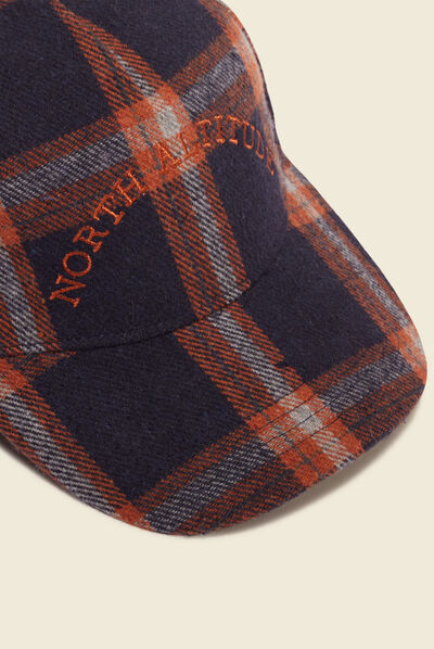 Casquette multicolore homme