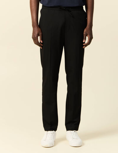 Pantalon jogger noir homme