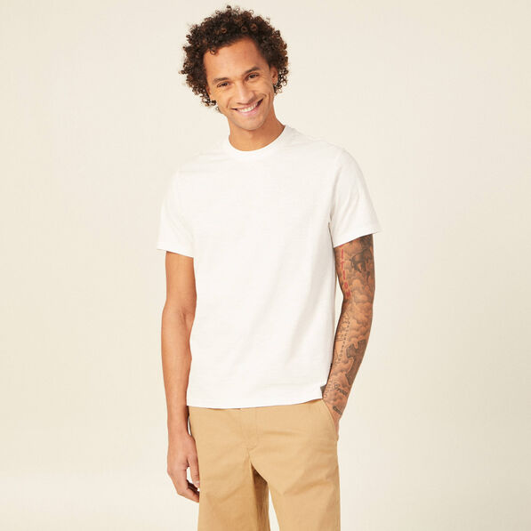 T-shirt éco-responsable ecru homme