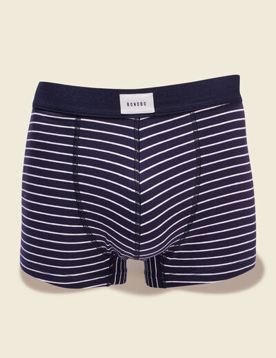 Lot 3 boxers bleu marine homme
