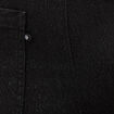 Jeans large taille haute denim noir femme