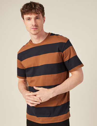 T-shirt manches courtes noir homme