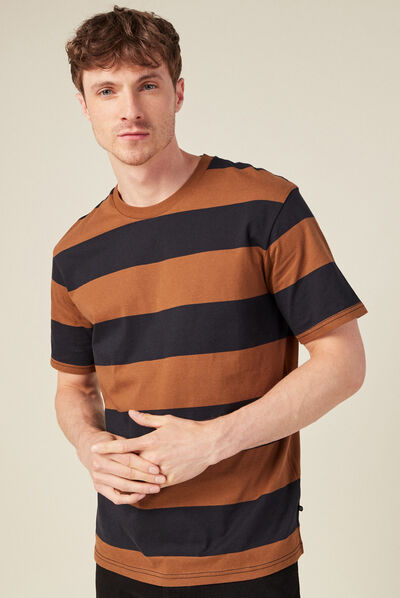 T-shirt manches courtes noir homme