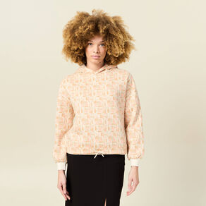 sweat a capuche orange corail femme Sweat à capuche orange corail femme