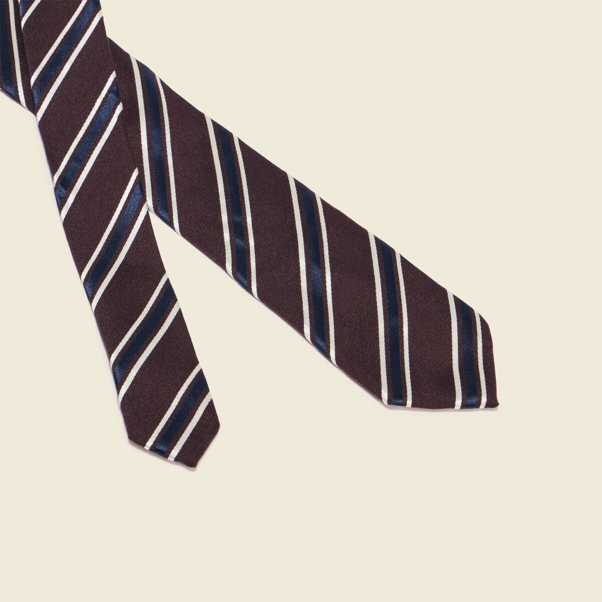 Cravate marron fonc&eacute; homme