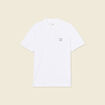 Polo manches courtes blanc homme