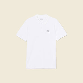 polo manches courtes blanc homme Polo manches courtes blanc homme