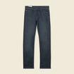 Jeans regular used denim gris homme