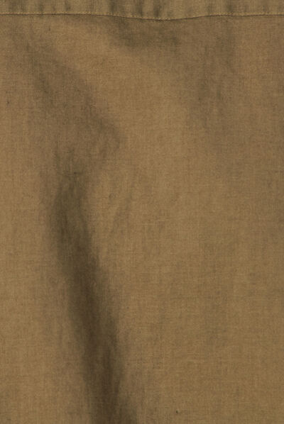 Chemise manches courtes taupe homme