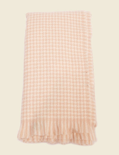 Écharpe creme femme