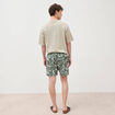 Maillot de bain doubl&eacute; vert kaki homme