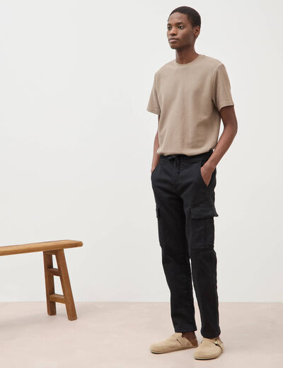 Pantalon battle longueur 32 noir homme
