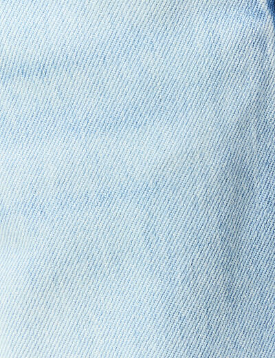 Jeans chino relax denim bleach homme