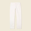 Jeans regular longueur 34 denim blanc homme