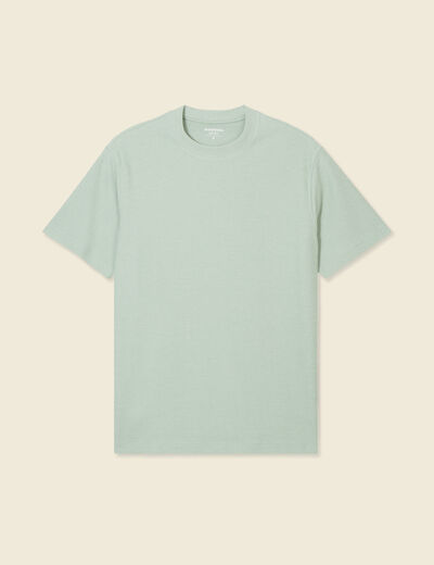 T-shirt manches courtes vert olive homme