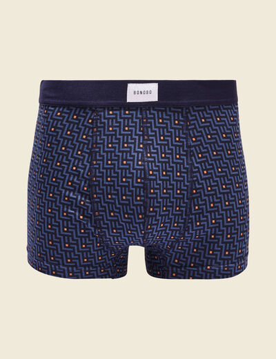 Lot 2 boxers marron homme