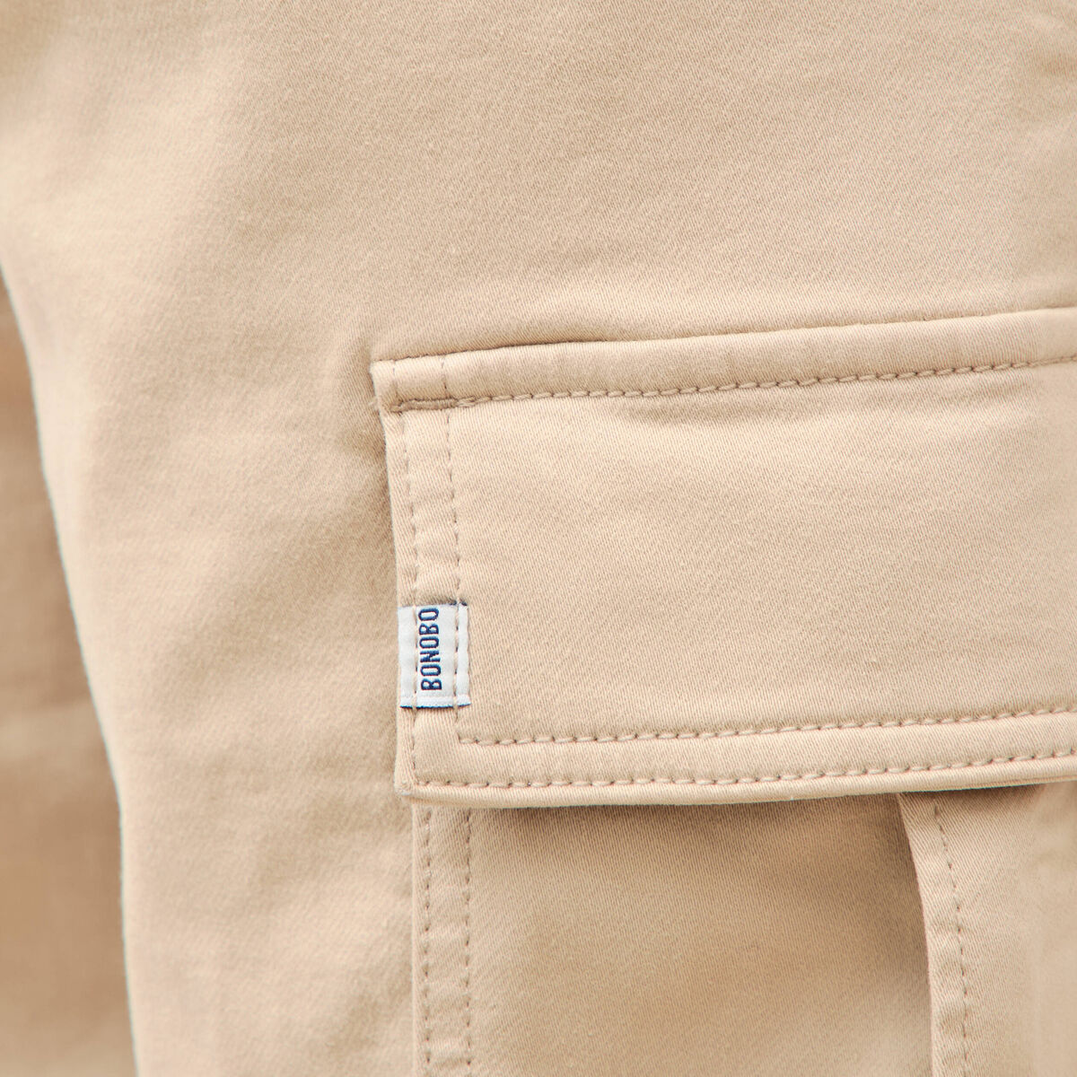 Pantalon battle longueur 32 beige homme