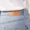 Jeans slim éco-responsable denim bleach homme