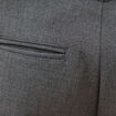 Pantalon droit longueur 32 gris fonc&eacute; homme