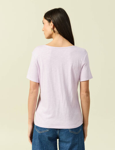 T-shirt manches courtes parme femme
