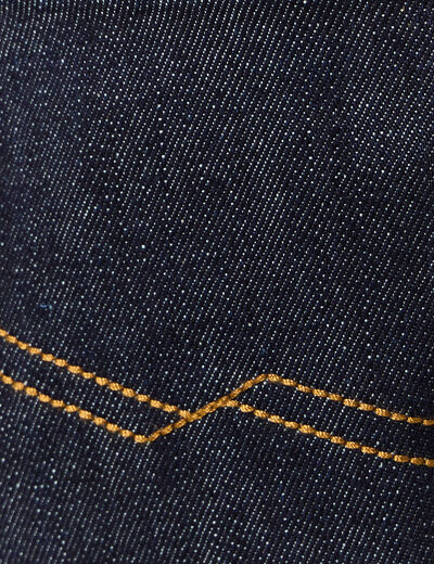 Jeans straight fabriqué en France denim brut rinse homme