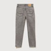 Jeans mom 7/8&egrave;me denim gris femme